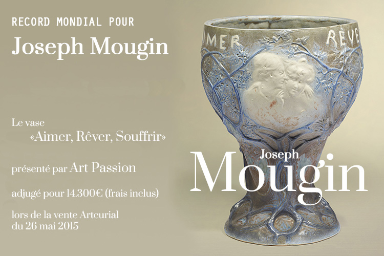 Record de vente pour un vase Joseph Mougin - Artcurial Paris