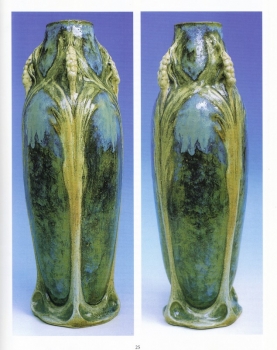 Grand Vase Epi - Mougin 58 - Grès blanc émaillé<br/>Valeur : 10000